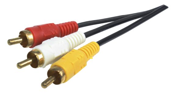 X-Case RCACA3M180 cable de audio 1.8 m 3 x RCA Negro - Imagen 2