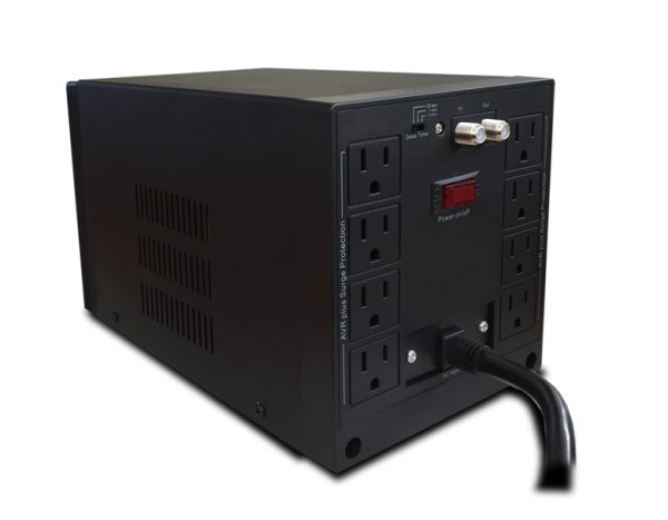CDP R-AVR2408 regulador de voltaje 8 salidas AC 95-150 V Negro, Gris - Imagen 2