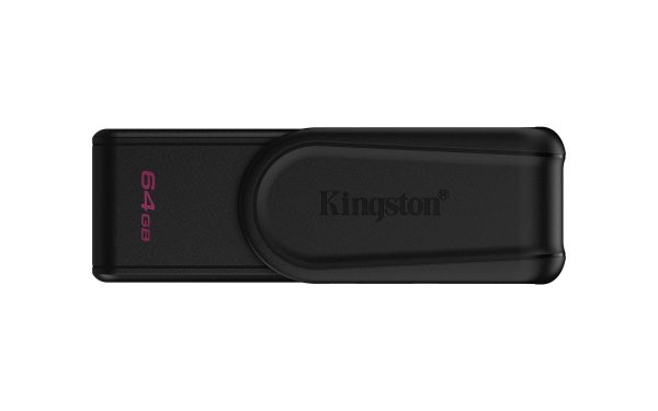 Kingston Technology DataTraveler Exodia S unidad flash USB 64 GB USB tipo A 3.2 Gen 1 (3.1 Gen 1) Negro