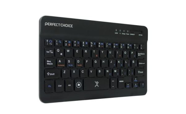 Perfect Choice PC-200932 teclado para dispositivos móviles Bluetooth Negro - Imagen 3