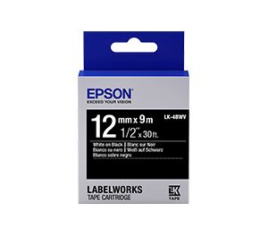 Epson LabelWorks Standard LK etiqueta autoadhesiva Negro, Azul, Gris