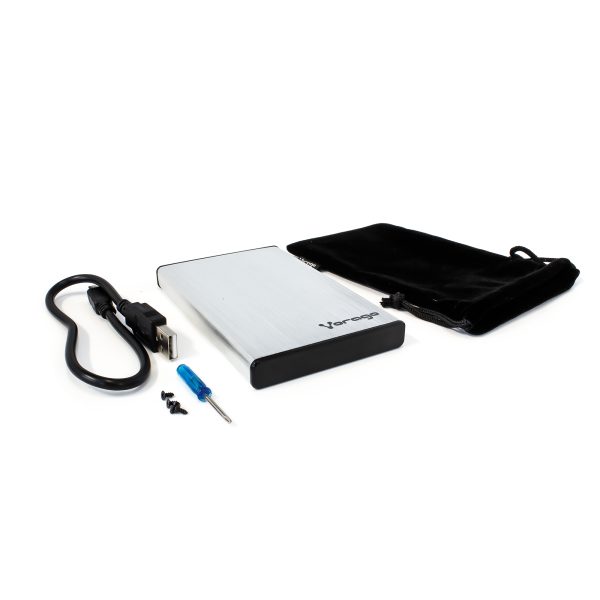 Vorago HDD-201 Caja de disco duro (HDD) Rojo 2.5" - Imagen 2