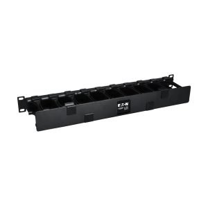 Tripp Lite SRCABLEDUCT1UHD Administrador De Cables Horizontal De 1U De Alta Capacidad (Conducto De Peine Con Tapa De Doble Bisagra)