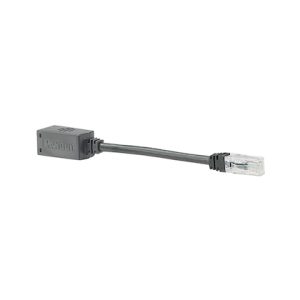 Panduit BKA6ASD8INBL cable de red Negro 0.2 m