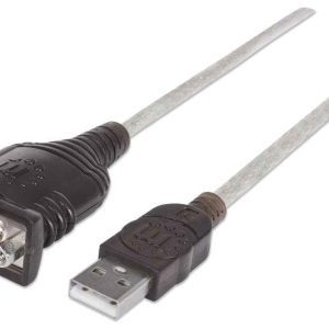 Manhattan Convertidor de USB a Puerto Serial
