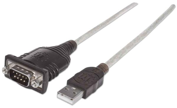 Manhattan Convertidor de USB a Puerto Serial