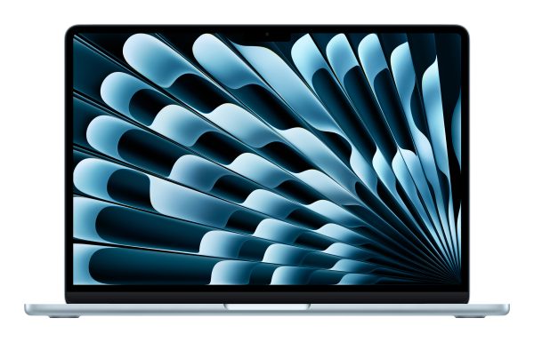Apple MacBook Air Apple M M4 Computadora portátil 34.5 cm (13.6") 16 GB 256 GB SSD Wi-Fi 6E (802.11ax) macOS Sequoia Azul