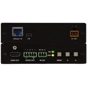 Atlona AT-HDVS-150-RX extensor de audio/video Receptor AV Negro