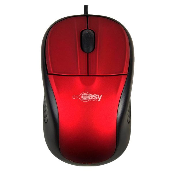 Easy Line EL-993315 ratón Oficina Ambidiestro USB tipo A Óptico 1000 DPI