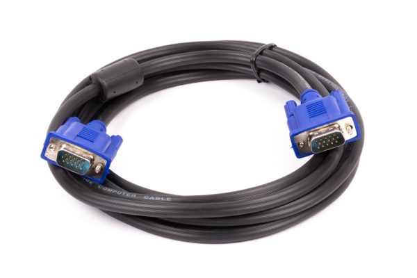 Naceb Technology NA-588 cable VGA 1.5 m VGA (D-Sub) Negro, Azul