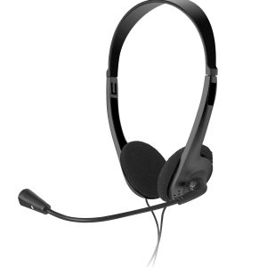 Xtech XTS-220 audífono y auriculare Auriculares Alámbrico Diadema Llamadas/Música Negro