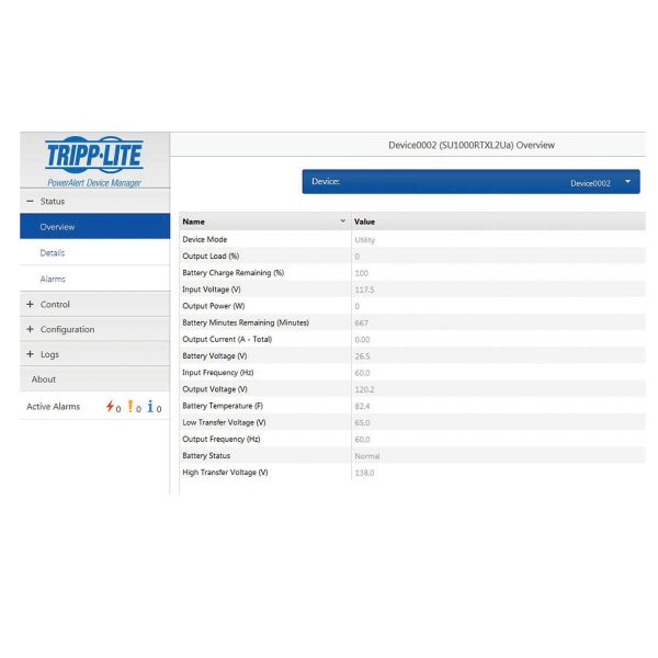 Tripp Lite WEBCARDLX Tarjeta para Administración de Red - Imagen 3