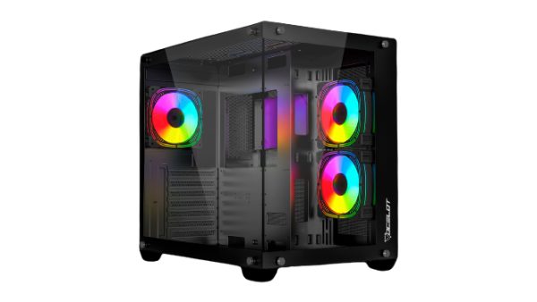Ocelot Gaming A-CUBE 1 gabinete de computadora Negro