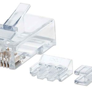 Intellinet PLUG RJ45 CAT6A SOLIDO UTP BOTE 80 PZAS ORO 50-MICRAS PRO