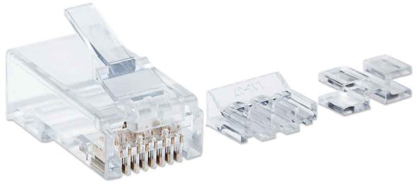 Intellinet PLUG RJ45 CAT6A SOLIDO UTP BOTE 80 PZAS ORO 50-MICRAS PRO - Imagen 3