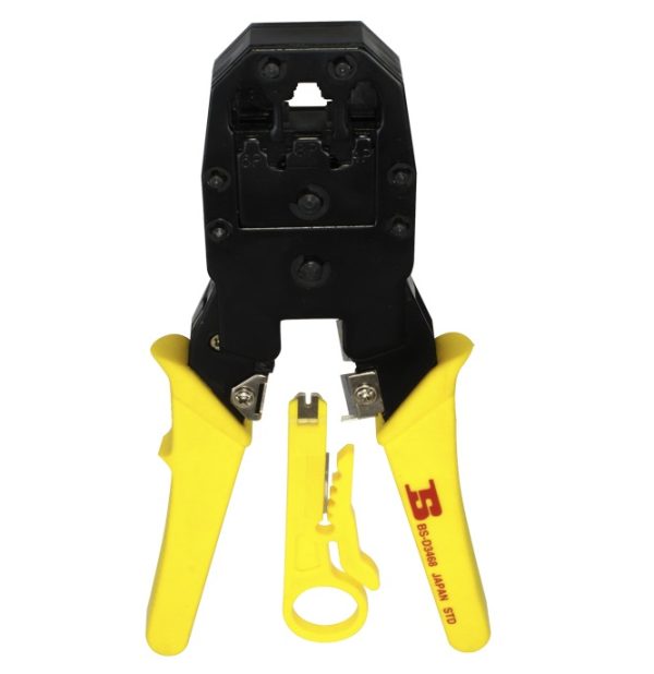 X-Case ACCREDPI22 ponchadora Herramienta para prensar Negro, Amarillo