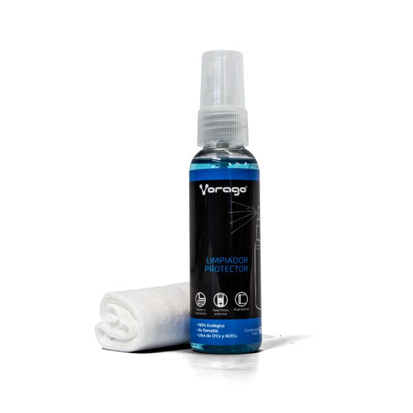 Vorago CLN-200 kit de limpieza para equipos Metal/Plástico Paño seco y espray para limpieza de equipos 60 ml - Imagen 4
