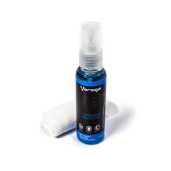 Vorago CLN-200 kit de limpieza para equipos Metal/Plástico Paño seco y espray para limpieza de equipos 60 ml - Imagen 2