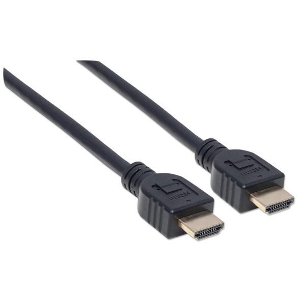 Manhattan Cable HDMI de alta velocidad con Ethernet, para pared - Imagen 2