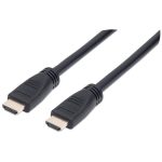 Manhattan Cable HDMI de alta velocidad con Ethernet, para pared