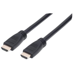 Manhattan Cable HDMI de alta velocidad con Ethernet, para pared