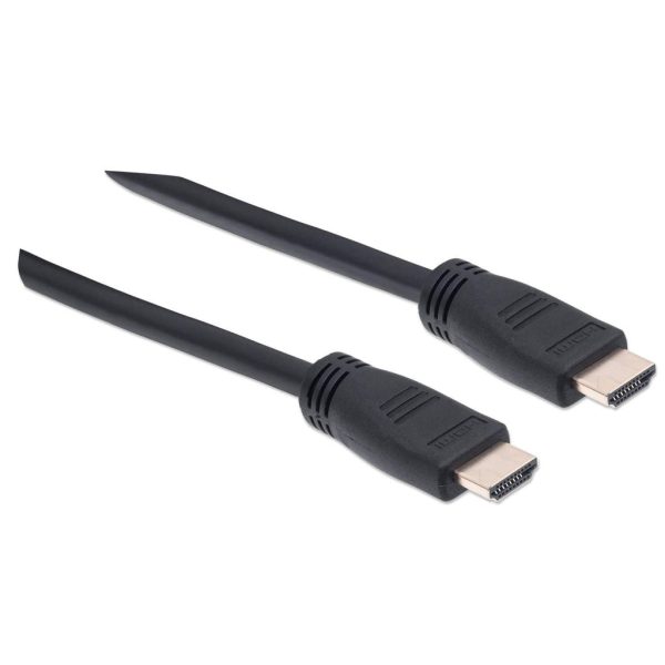 Manhattan Cable HDMI de alta velocidad con Ethernet, para pared - Imagen 2