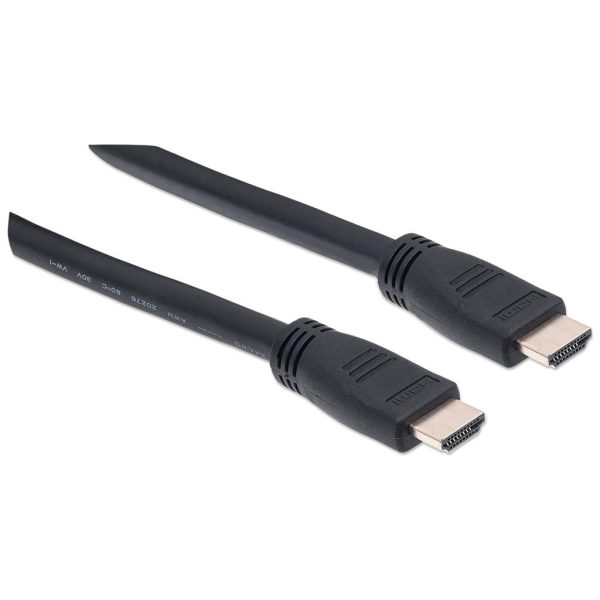 Manhattan Cable HDMI de alta velocidad con Ethernet, para pared - Imagen 2