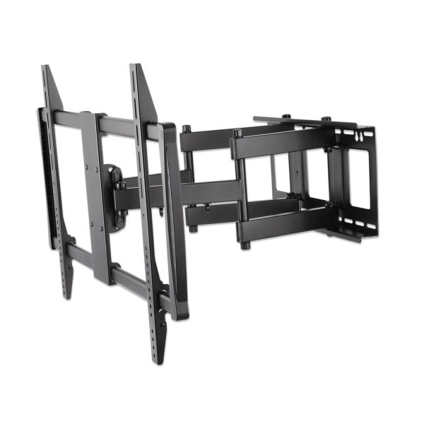 Manhattan Soporte para TV, de pared, movimiento articulado, pantallas curvas o planas de 60" a 100" de máximo 80 kg