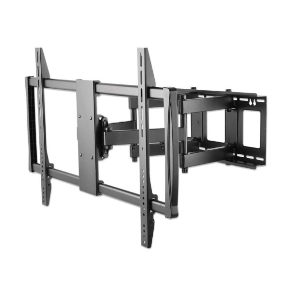 Manhattan Soporte para TV, de pared, movimiento articulado, pantallas curvas o planas de 60" a 100" de máximo 80 kg - Imagen 4