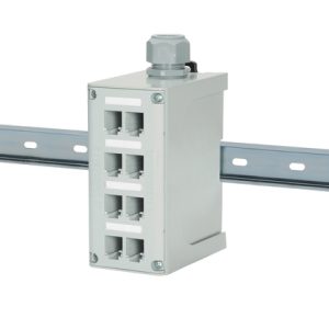 Panduit FDME8RG chasis de equipo de red Gris