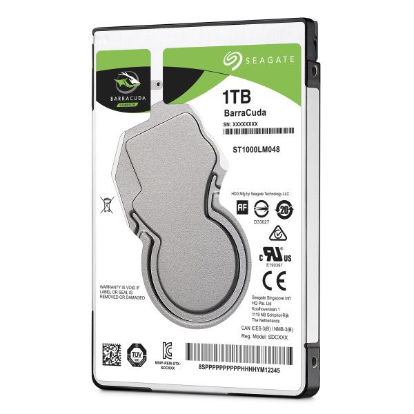 Seagate Barracuda 2.5" disco duro interno 1 TB 5400 RPM 128 MB 2.5" Serial ATA III - Imagen 4