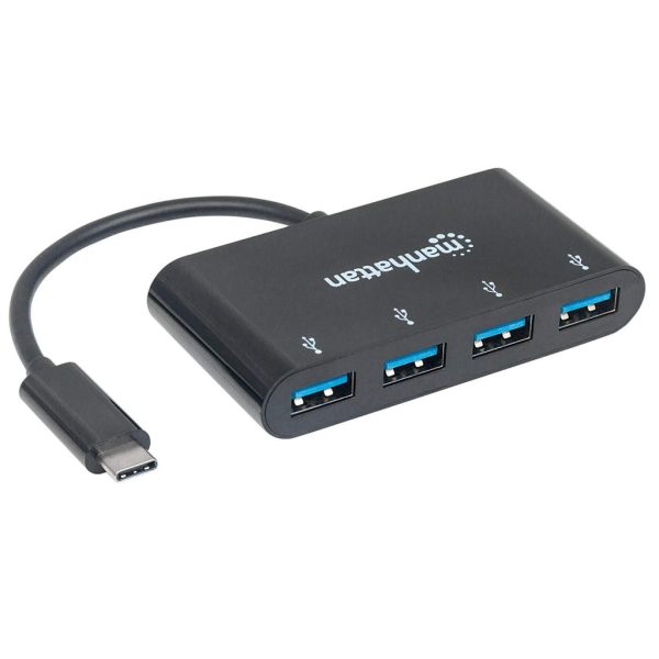 Manhattan Hub USB-C 3.2 Gen 1 con 4 puertos USB-A - Imagen 2