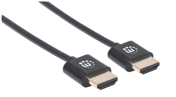Manhattan Cable HDMI super delgado de alta velocidad con Ethernet - Imagen 3