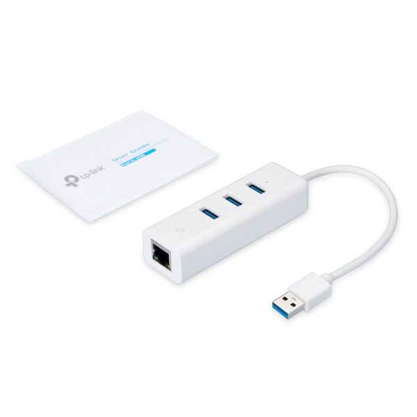 TP-Link UE330 base para laptop o replicador de puertos Alámbrico USB 3.2 Gen 1 (3.1 Gen 1) Type-A Blanco - Imagen 3