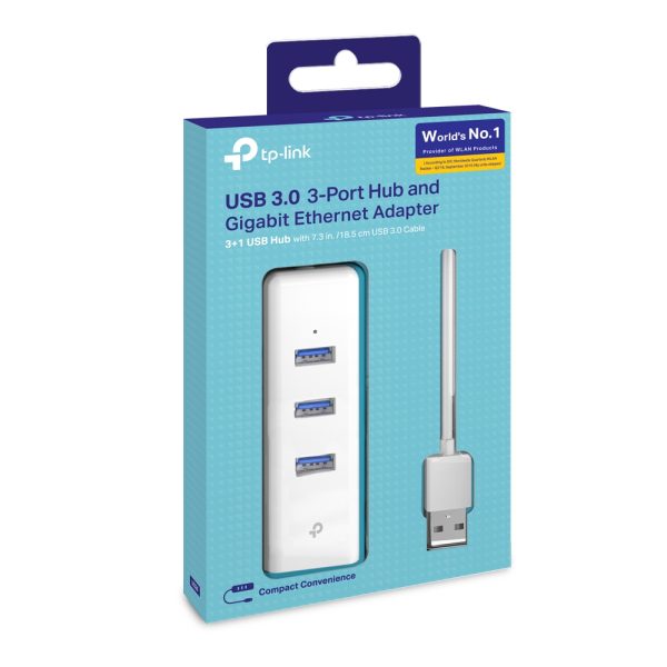 TP-Link UE330 base para laptop o replicador de puertos Alámbrico USB 3.2 Gen 1 (3.1 Gen 1) Type-A Blanco - Imagen 4
