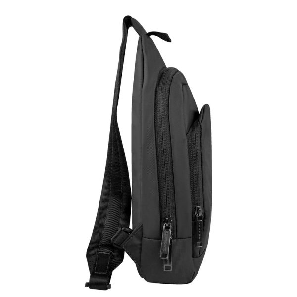 Perfect Choice PC-085041 bolsa de mano y de hombro Poliéster Negro Unisex Bolsa cruzada - Imagen 3
