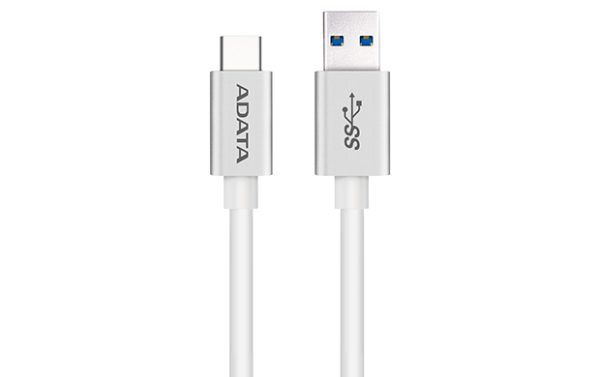 ADATA USB-C - USB 3.0, 1m cable USB USB 3.2 Gen 1 (3.1 Gen 1) USB C USB A Blanco - Imagen 4