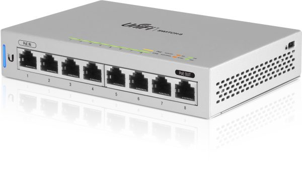 Ubiquiti UniFi Switch 8 Gestionado Gigabit Ethernet (10/100/1000) Energía sobre Ethernet (PoE) Gris - Imagen 3