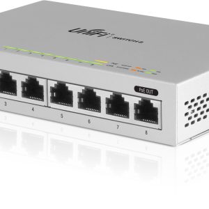 Ubiquiti UniFi Switch 8 Gestionado Gigabit Ethernet (10/100/1000) Energía sobre Ethernet (PoE) Gris