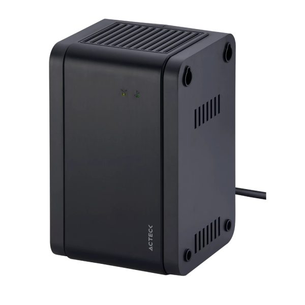 Acteck Enertor Protect RV800 regulador de voltaje 8 salidas AC 120 V Negro - Imagen 3