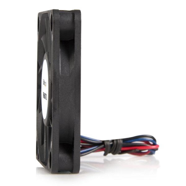 StarTech.com FAN6X1TX3 sistema de refrigeración de computadora Gabinete de la computadora Ventilador 6 cm Negro - Imagen 2