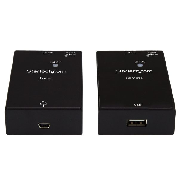 StarTech.com Extensor Alargador de 1 Puerto USB 2.0 por Cable Cat5 o Cat6 - 50m - Imagen 2
