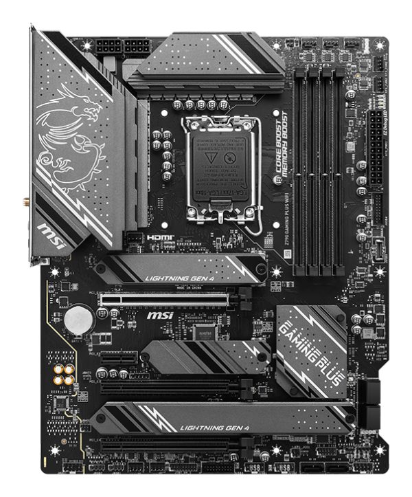 MSI Z790 GAMING PLUS WIFI placa base Intel Z790 LGA 1700 ATX - Imagen 2