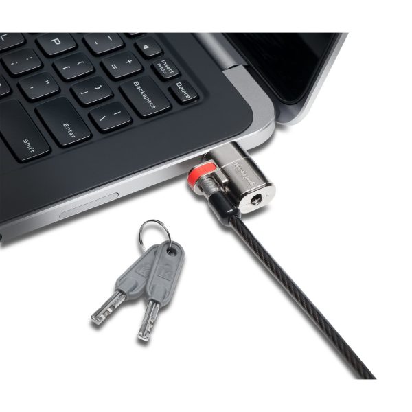Kensington Candados con llave ClickSafe® para ordenadores portátiles y tabletas Dell®