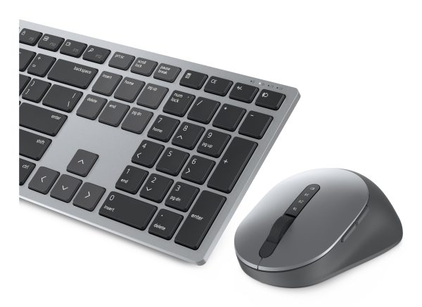 DELL KM7321W teclado Ratón incluido Oficina RF inalámbrico + bluetooth Inglés de EE.UU. Gris, Titanio - Imagen 4