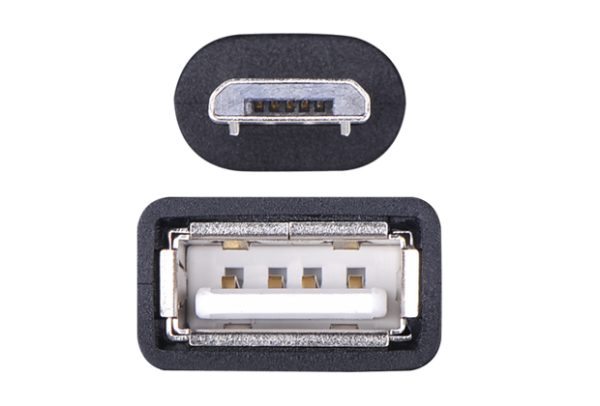 Ugreen 10396 cable USB USB 2.0 0.12 m USB A Micro-USB B Negro - Imagen 4