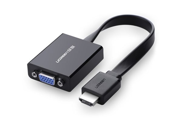 Ugreen 40248 adaptador de cable de vídeo 0.16 m HDMI Negro