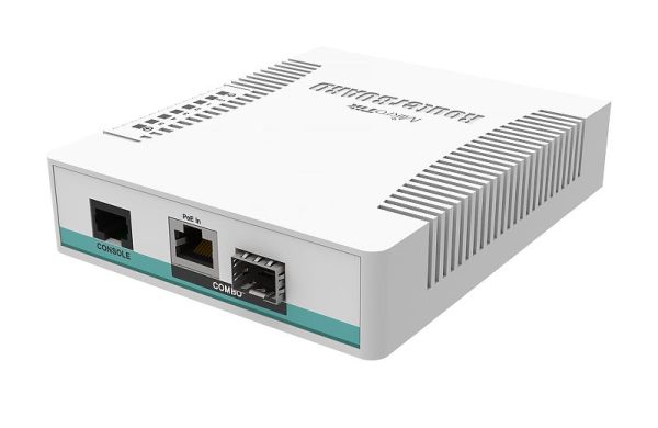 Mikrotik CRS106-1C-5S dispositivo de redes Gigabit Ethernet (10/100/1000) Energía sobre Ethernet (PoE) Blanco - Imagen 2