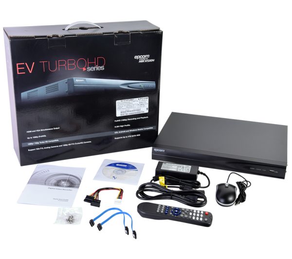 Epcom EV-1016-TURBO videograbadora digital Negro - Imagen 2