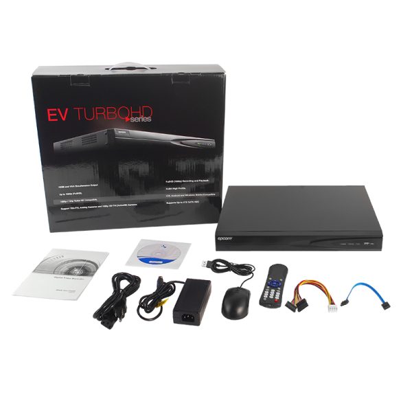 Epcom EV-1016-TURBOX videograbadora digital Negro - Imagen 3
